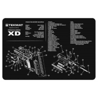 TEKMAT ARMORERS BENCH MAT 11x17 SPRINGFIELD XD PISTOL