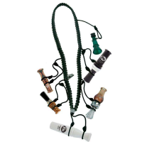 Primos 69628 Waterfowler's Call Lanyard Nylon Black