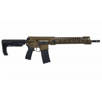 Patriot Ordnance Factory P415 Edge 223 Rem/5.56x45mm NATO 16.5 30 Round Burnt Bronze 6 Position MFT Stock Rifle