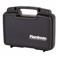 Flambeau 1011 Safe Shot Pistol Case 9.75 L x 6 W x 2.75 D Polymer Black