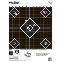 Champion Targets 45804 VisiShot Sight-In 5-Diamond Hanging Paper Target 13 x 18 10 Per Pack