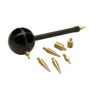 PowerBelt Bullets AC1500 Bullet Starter  Universal 9 Attachments Brass/Polymer Black