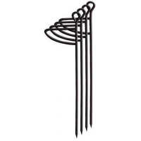 Primos PS60086 Double Bull Ground Blind Stakes Black Steel Pack of 4