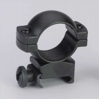 Traditions A793DS Scope Rings  Weaver 1 High Black Matte