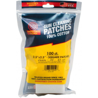 SHOOTERS CHOICE 2.5 SQUARE CLEANING PATCHES 100 PACK