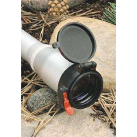 Butler Creek 20010 Flip-Open Scope Cover Eye Piece 34.10mm Slip On Polymer Black