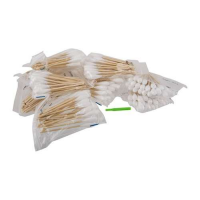 RamRodz 30300 Barrel Cleaner Swabs 7.62mm Cotton Top w/Bamboo Handle 300 Per Bag