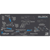 CERUS GEAR 3MM PROMATS 12X27 GLOCK INSTRUCTIONAL CHAR GRAY