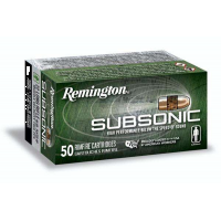 Remington Ammunition S22HPA Subsonic  22 LR 40 gr Plated Hollow Point 50 Bx/ 100 Cs