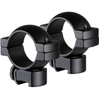 TRUGLO RINGS 1 MEDIUM MATTE RIMFIRE/AIRGUN 3/8 RAILS