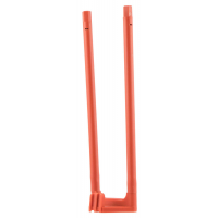 TacFire TL007 AR15 Delta Ring Removal Tool Red Orange Steel