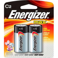 ENER MAX BATTERIES C 2PK