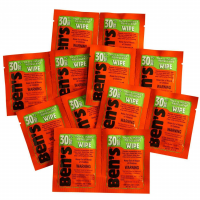 AMK BEN'S 30 INSECT REPELLENT 30% DEET WIPES 12 WIPES PERBOX