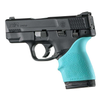 HOGUE HANDALL BEAVER TAIL GRIP SLEEVE S&W M&P SHIELD 45 AQUA!