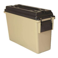 Berrys 49171 Ammo Can  30 Cal Plastic Tan 4 Pack