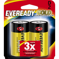 EVEREADY ALK BATTERY D 2PK