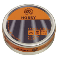 RWS/Umarex 2317400 Hobby Sport Pellets .177 Pellet Lead Wadcutter Pellet 300 Per Tin