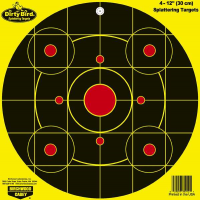 Birchwood Casey 35912 Dirty Bird  Circle Hanging Paper Target 12 4 Per Pack