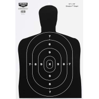 Birchwood Casey 37202 EZE-Scorer BC-27 Silhouette Hanging Paper Target 12 x 18 10 Per Pack