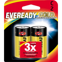 EVEREADY ALK BATTERY C 2PK