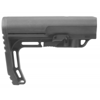 Mission First Tactical BMS Battlelink Minimalist Stock Collapsible Black Synthetic for AR15/M16/M4 with Commercial Tubes