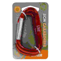 UST CARABINER 8C 2PK