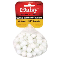 DAISY SLINGSHOT AMMO GLASS 75PK