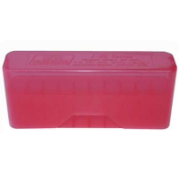 MTM AMMO BOX SLIP TOP RED AMMO BOX .300 20RD RIFLE LARGE