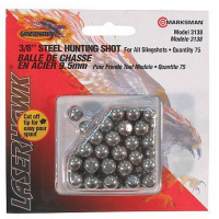 Marksman 3138Slingshot Steel Shot 1/4 75 Pack