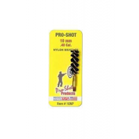 Pro-Shot 10NP Nylon Bore Brush  .40 Cal,10mm Pistol 8-32 1.75