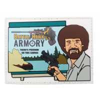 Battlehawk Armory There's Freedom On This Canvas PVC Velcro Morale Patch