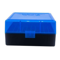 Berrys 86410 005 Ammo Box 223 Rem,5.56x45mm NATO 100rd Blue Lid w/Black Bottom