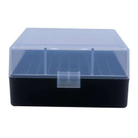 Berrys 03856 005 Ammo Box 223 Rem,5.56x45mm NATO 100rd Clear Lid w/Black Bottom