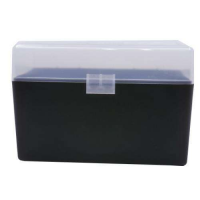 Berrys 91023 410 Ammo Box 270 Win,30-06 Springfield 50rd Clear Lid w/Black Bottom