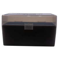 Berrys 46826 409 Ammo Box 308 Win,243 Win 50rd Smoke Lid w/Black Bottom