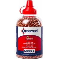 CROSMAN COPPER COATED BB'S- CASE OF 6-PACKS OF 6000 EACH