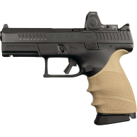 HandAll Beavertail Grip Sleeve CZ P-10 Compact 9mm Flat Dark Earth