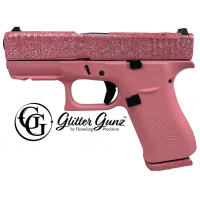 GLOCK 43X MOS 9MM 3.41 GLITTER GUNZ BUBBLE GUM