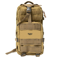 RUKX GEAR  Tactical 1 Day 600D Polyester 18 x 11 x 11 Tan