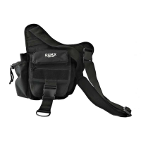 RUKX GEAR ATICTSBB Sling Bag  Single Strap 600D Polyester Black