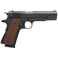 CDLY 1911 45ACP 5 BLK BROWN CHECKERED GRIPS