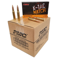 PMC X-TAC Match .308 Winchester Rifle Ammo - 168 Grain | OTM | 200rd Cube