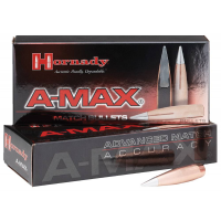 Hornady 30502 A-MAX 30 Caliber .308 168 GR 100 Box