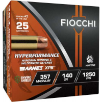 FIOCCHI 357 MAG 140GR XPB 25RD BOX