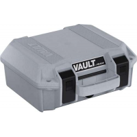 PELICAN VAULT SMALL PISTOL CASE W/ FOAM GHOST GRAY