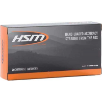 HSM AMMO .300AAC BLACKOUT 155GR. A-MAX BTHP RIFLE AMMUNITION 20rd BOX