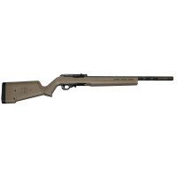 Volquartsen Battleworn Rifle, 22LR, 18.5 Stainless Steel Fluted Barrel, Flat Dark Earth Magpul Stock, Rifle