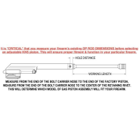 KNS PRECISION AK ADJUSTIBLE GAS PISTON