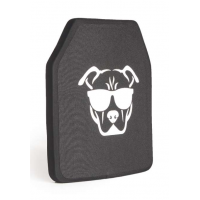 GUARD DOG BODY ARMOR LEVEL IIIA ULTRALIGHT 10X12 UHMWPE CERAMIC PLATE 1LBS