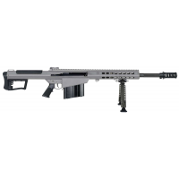 BARRETT M107A1 SEMI AUTO RIFLE .50 BMG 20 FLUTED 1:15 10RD STEEL TUNSTEN GREY